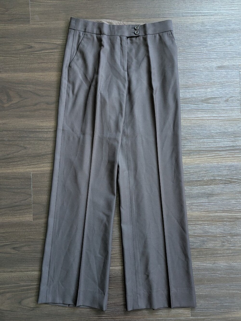 Etro Brown Wool Trouser Pants Medium / EU 42